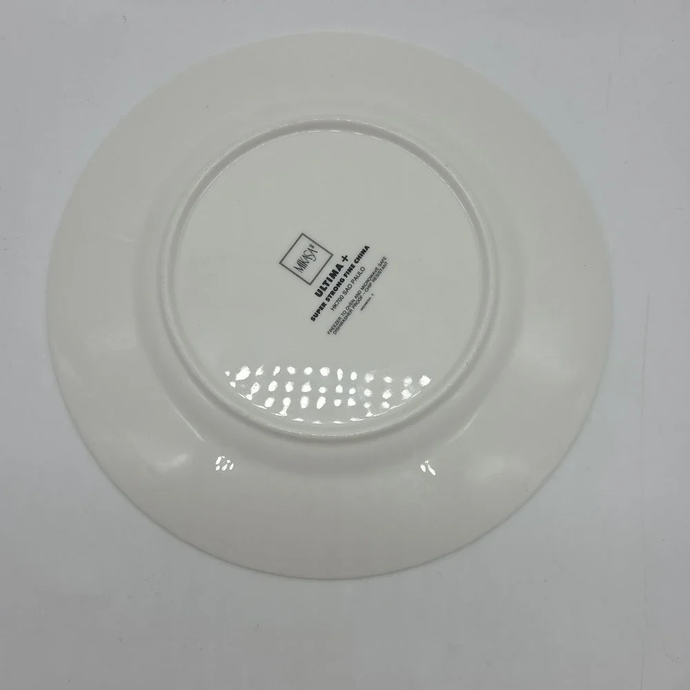 3x Mikasa Ultima+ Super Strong Fine China Sao Paulo Salad Plate 8.5